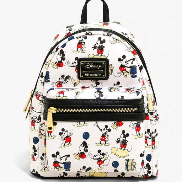 Loungefly Handbags - Disney Mickey Mouse Allover Print Mini Backpack